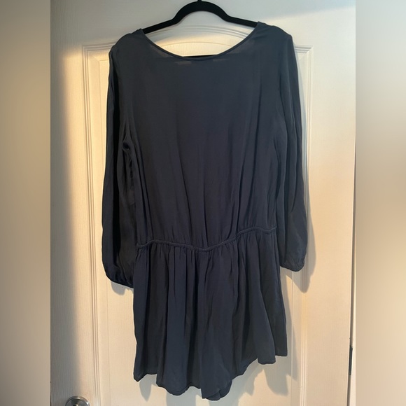 American eagle dark blue sleeved romper - Picture 3 of 4
